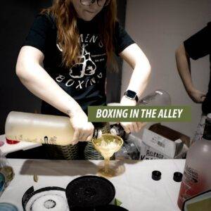 Women's Boxing International | Boxing in the Alley Event. Drinks at Taproot in Salem,OR